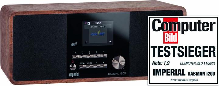 Actual product image Imperial Dabman i200 (Web radio, DAB+, Wi-Fi)