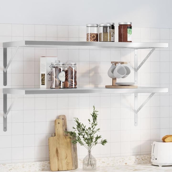 Immagine prodotto VidaXL Mensole a muro 2 pezzi. Nobile (100 x 40 x 3 cm)