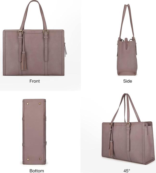 Actual product image Only-Bags.Store Laptop-Tasche Aktentasche Handtasche grosse Handtasche Business-Arbeitstasche (15.60")