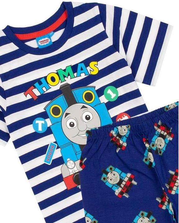 Actual product image Thomas & Friends Boys' pyjamas with shorts printed all over (110)
