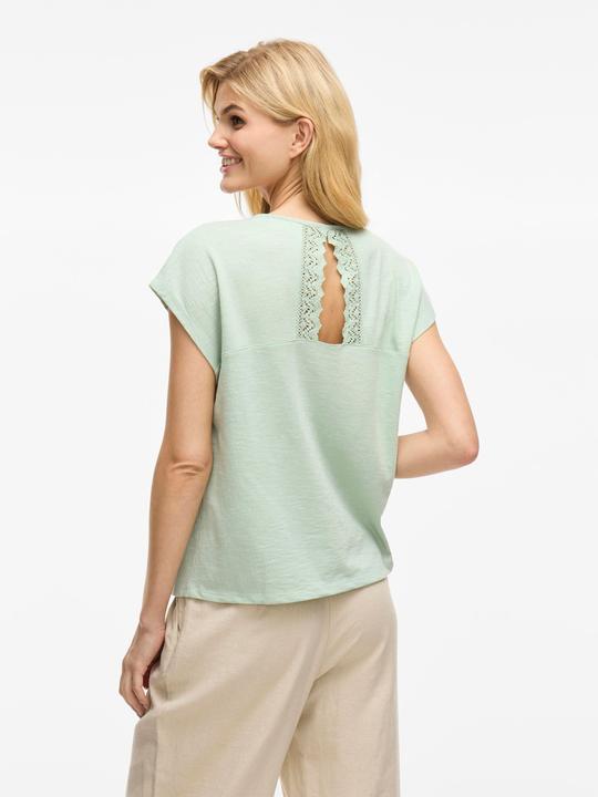 Actual product image Vila Flügelärmel Top mit V-Ausschnitt (S)