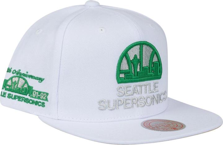 Mitchell & Ness White Seattle Supersonic (One Size)