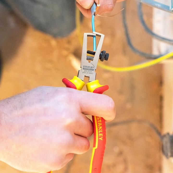Actual product image Stanley Wire stripper Maxsteel VDE (160 mm)