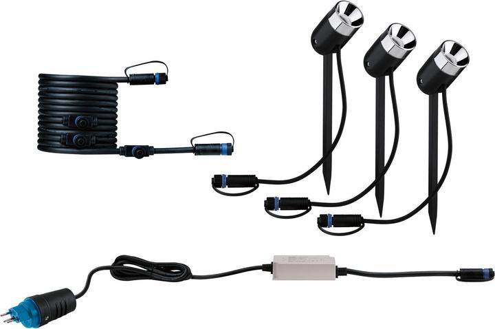 Produktbild Paulmann Outdoor Plug & Shine Pike Starterset (340 lm, IP65)