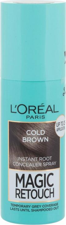 L'Oréal Paris Magic Retouch Instant Root Concealer Spray Hair Color For Women 75 ml (Brown)