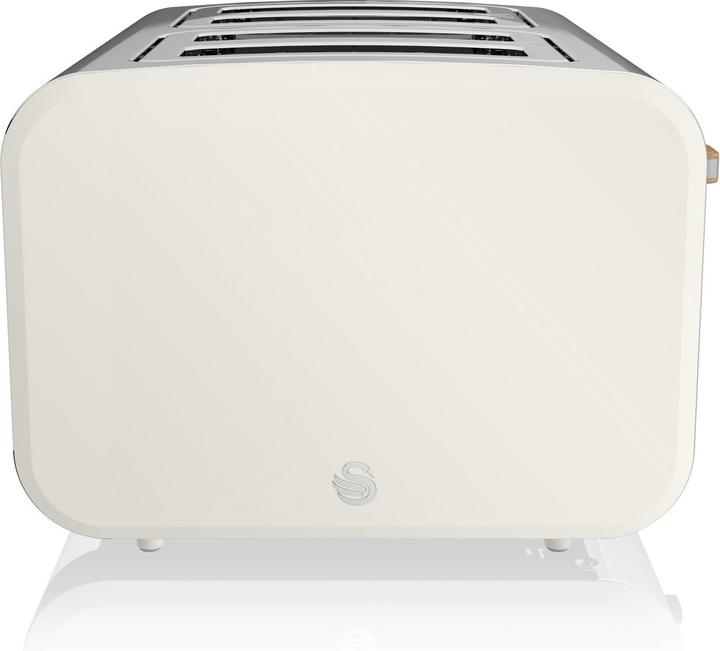 Produktbild Swan ST14620WHTN Toaster 4 Scheibe(n) Edelstahl