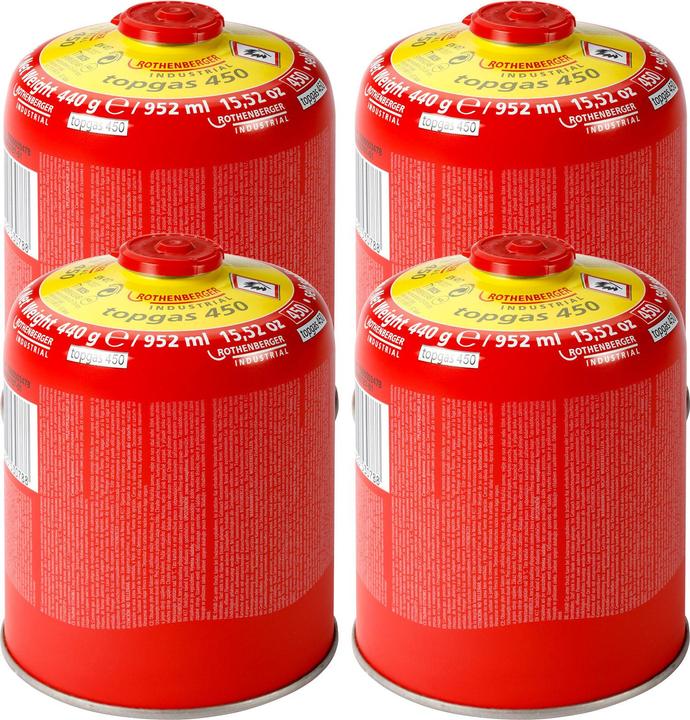 Rothenberger Top Gas Schraub - Gaskartusche 450g - 740 ml