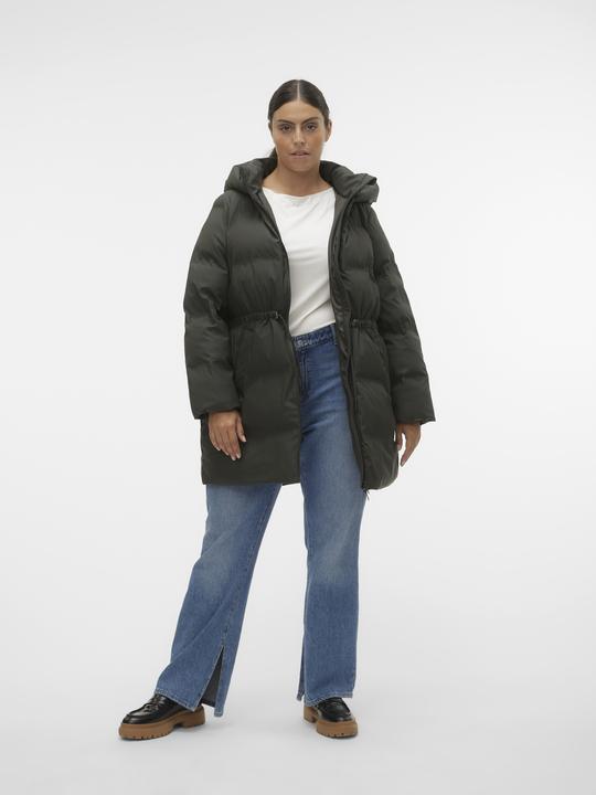 Actual product image Vero Moda VMNOE WAISTED COATED COAT CUR EXC Down Jacket (44)