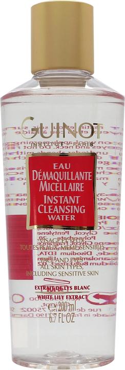 Guinot Eau Demaquillante Micellaire Acqua detergente istantanea per il viso (Panni pulizia, 200 ml)