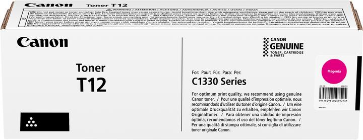 Nutritional values and ingredients Canon Toner T12 (M)