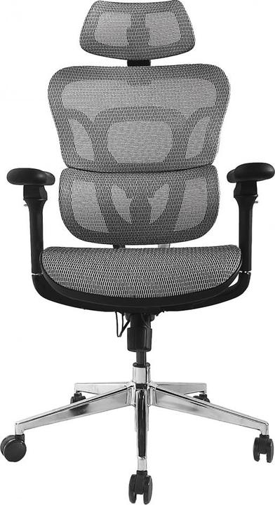 Image du produit equip Chaise de bureau ergonomique avec appuie-tête et accoudoirs gr