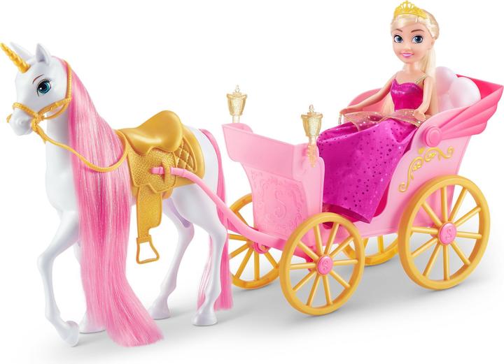 Actual product image Komelon SPARKLE GIRLZ playset royal horse carriage, 10068