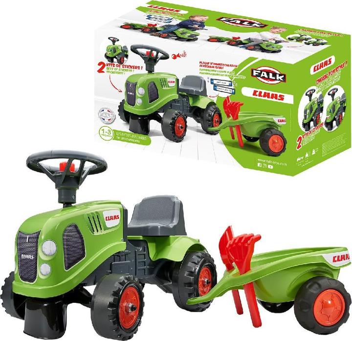 Actual product image Falk Toys Sliding vehicle with trailer Claas