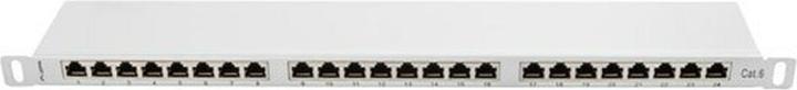Actual product image Lanberg PPS6-0024-S Patch Panel 0.5U