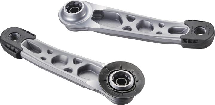 Actual product image e*13 Helix R e*spec crank, 160mm, Bosch Gen4-Brose S Mag-TQ HPR50, Self Extractor, silver (160 mm)