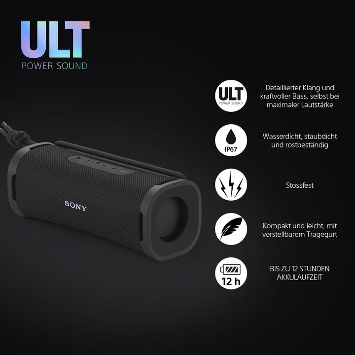 Actual product image Sony ULT Field 1 (12 h, Rechargeable battery operated)