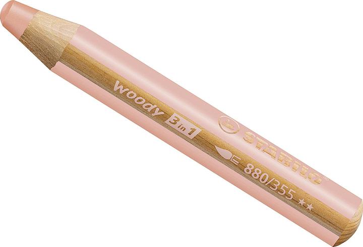 Image du produit STABILO woody 3 en 1 crayon de couleur (Abricot, 1 x)
