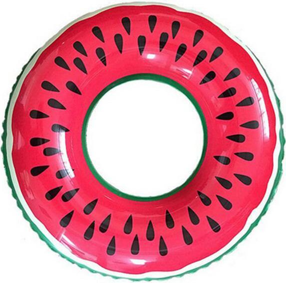 Ikonka Wassermelone aufblasbares Rad 110cm