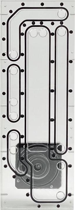 Image du produit Stealkey Customs SK-Crossflow Distroplate D5/DDC - Acrylique