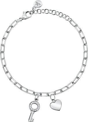 Morellato Original steel bracelet with Passioni SAUN16 pendants (L) (Edelstahl)