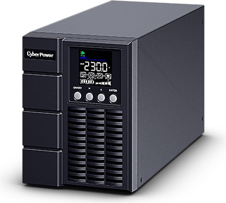 Cyberpower OLS1000EA-DE Double conversion UPS 1000VA/900W LCD SNMP Slot german software VMWARE ready (1000 VA, 900 W, Online double converter UPS)