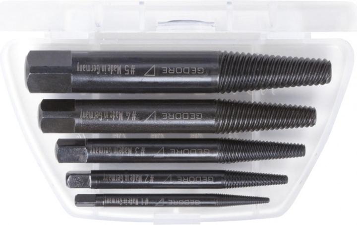 Produktbild Gedore 8551-55 Schraubenausdreher-Satz 5-teilig M3-M18
