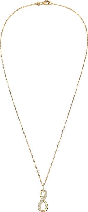 Immagine prodotto Elli Collana Infinity For Ever Simbolo Zirconia Argento 925 (Zirconia, Argento 925, 45 cm)