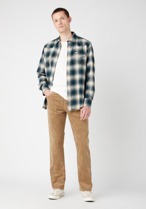 Immagine prodotto Wrangler Texas Cord Pant Straight Fit Lead Grey (W36/L30)