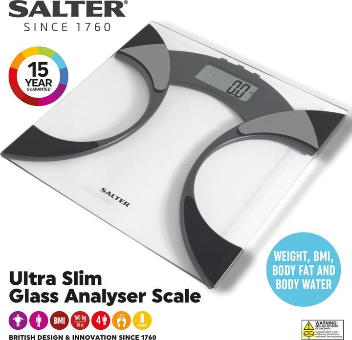 Produktbild Salter 9141 BKCFEU16 Analyser Black (160 kg)