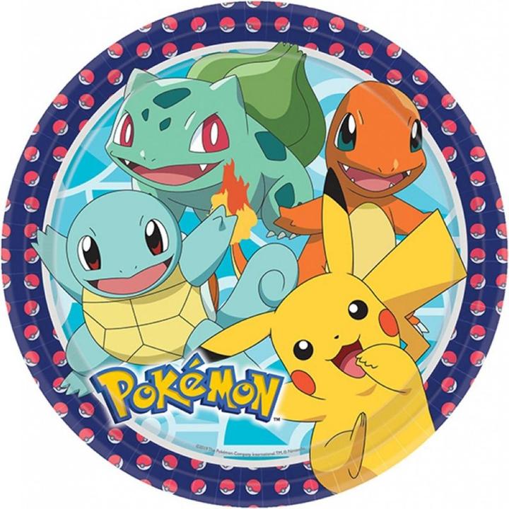 Sombo Kartonteller Pokemon (8 x)