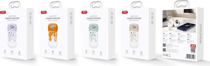 Actual product image xO Bluetooth earphones G28 TWS purple (4.50 h, Wireless)