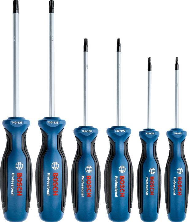 Immagine prodotto Bosch Professional Set di cacciaviti 6 pezzi (Sezione T)