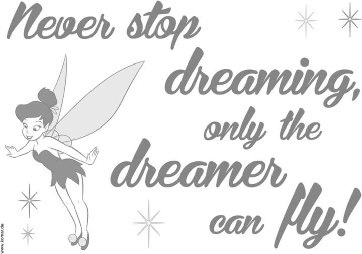 Produktbild Komar Sticker Box Disney Never stop dreaming (50 x 70 cm)