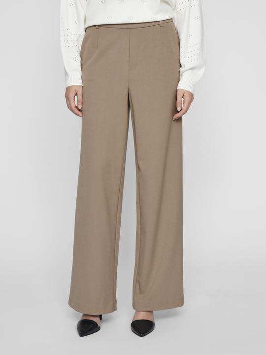 Image du produit Vila Pantalon taille haute à jambe large (34)