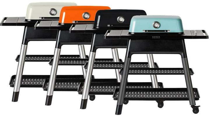 Image du produit Everdure FORCE Barbecue à gaz, stone avec double fond, Mode de fonctionnement : gaz (6.40 kW)