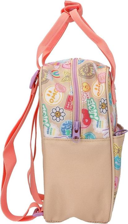 Image du produit Top Model Topmodel - TOPModel Backpack GIRL POWER - Beige and Coral - Small (413291)