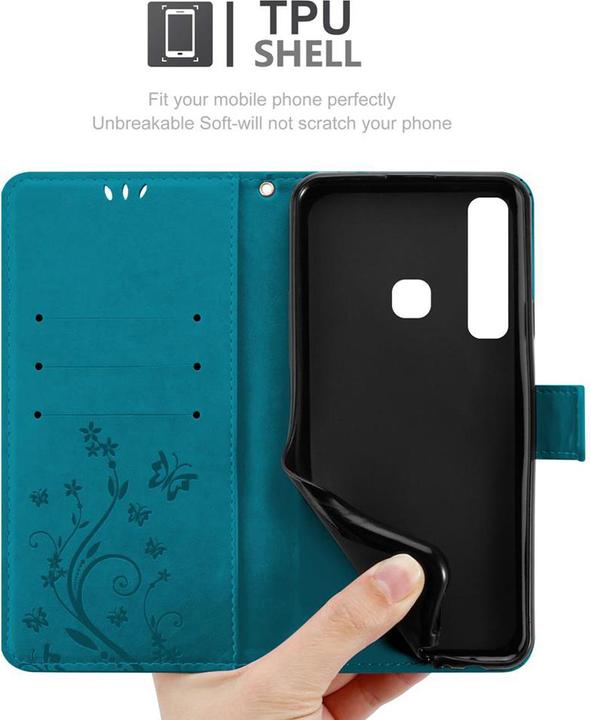 Immagine prodotto Cadorabo Copertina del libro di fiori (Samsung Galaxy A9 (2018))
