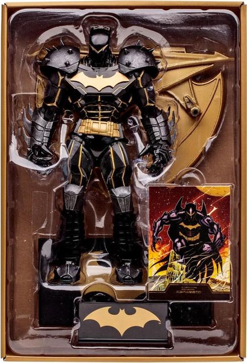Actual product image McFarlane DC Multiverse figurine Batman (Hellbat) (Knightmare) (Gold Label) 18 cm