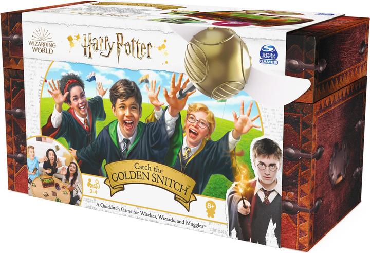 Produktbild Spin Master Harry Potter – Fang den Goldenen Schnatz, ein Quidditch-Brettspiel für Hexen, Zauberer und Muggel