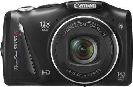 Actual product image Canon Powershot SX150, 12x zoom, HD movies (1/2,3'')