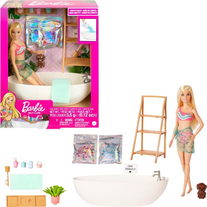 Produktbild Barbie Wellness Konfettibad Spielset