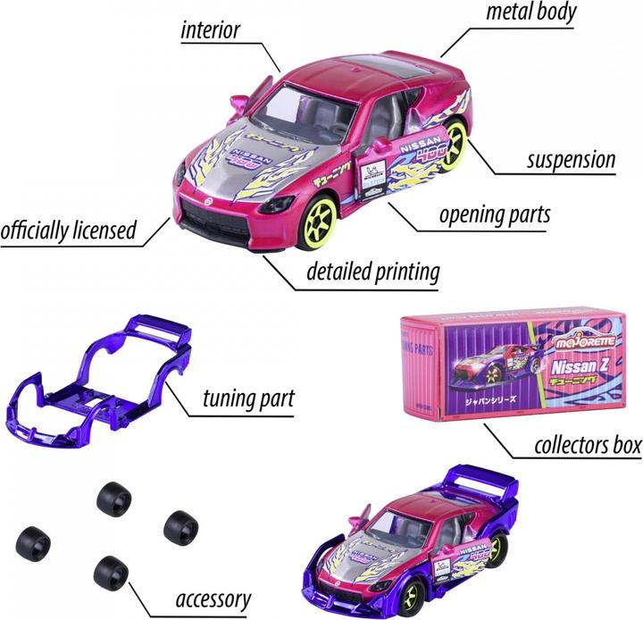 Image du produit Majorette Japan Deluxe Honda Civic Type R EK9