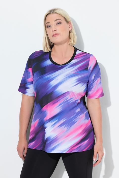 Produktbild Ulla Popken T-Shirt, Rücken-Cut-Out, Rundhals, Halbarm, recycelt (46, 48)