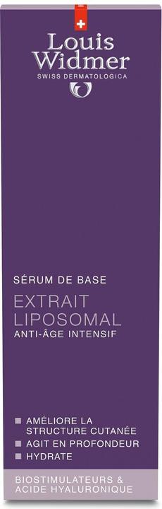 Actual product image Louis Widmer Extrait Liposomal perfumed (30 ml)
