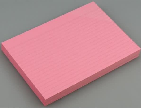 Immagine prodotto Staufen Schede A5/100 foderate di rosa (A5, 180 g/m², 100 x)