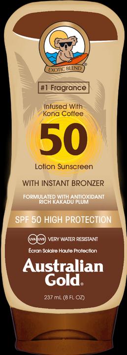 Australian Gold Instant Bronzer (Sun lotion, SPF 50, 237 ml)