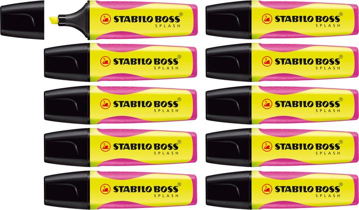 Produktbild STABILO BOSS SPLASH Textmarker (Gelb, 5 mm, 1 x)
