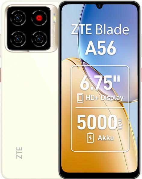 ZTE Blade A56/4GB/64GB/Gold (64 GB, Gold, 6.75", Dual SIM, 12.58 Mpx, 4G)