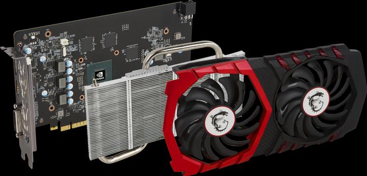 Produktbild MSI GeForce GTX 1050 Ti GAMING X (4 GB)