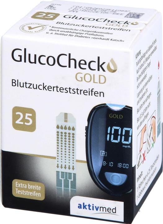 Produktbild Aktivmed Glucocheck Gold Bz Teststr (Blutzuckermessgerät)